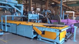 automatic Steel coil wrapping and stacking line