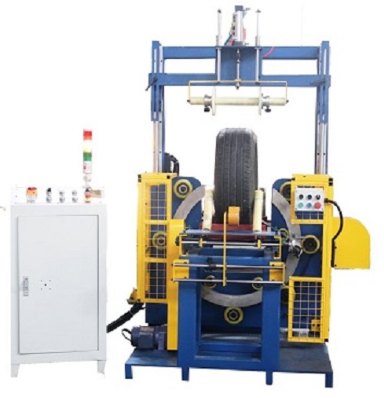 Vertical tyre packing machine GD300-factory