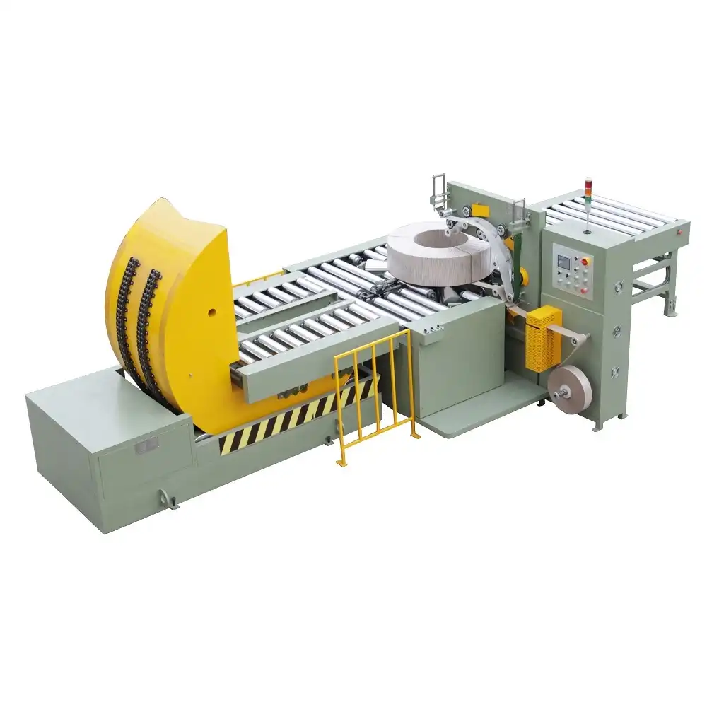 Online slit coil packing machine-for sale